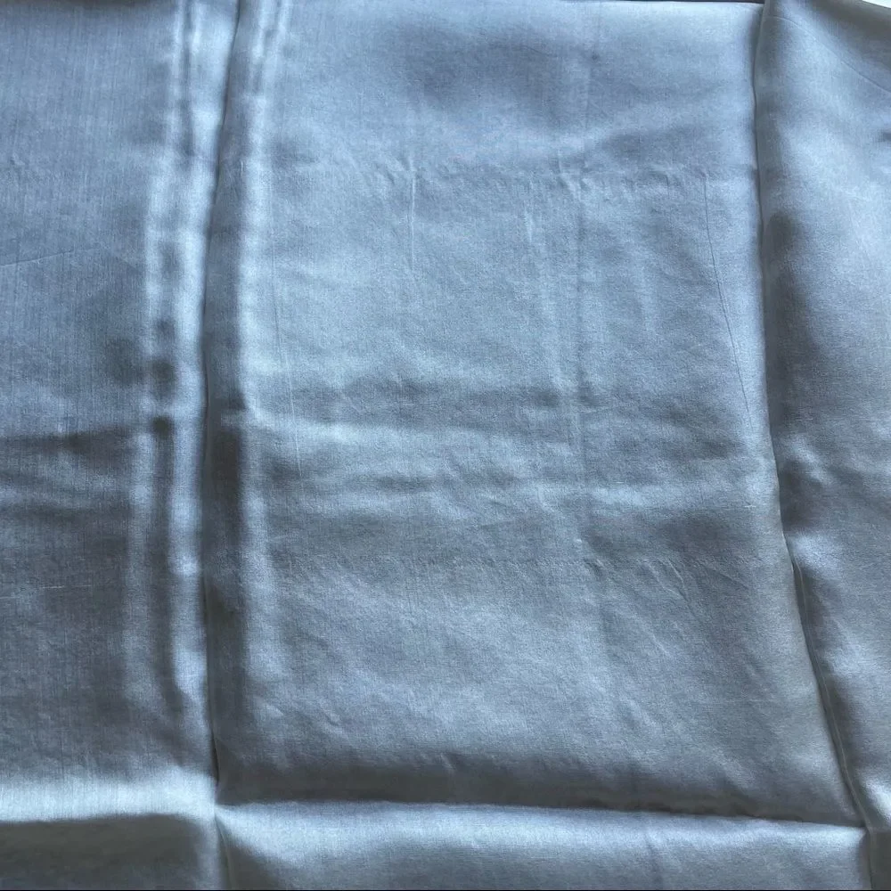 NWT Esser Seiden Set of 2 100% Silk Hand Rolled Silk Scarves for Silk Painting